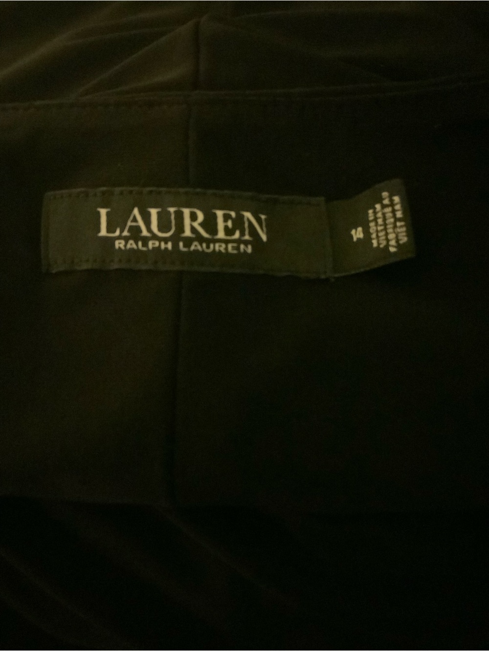 Lauren Ralph Lauren Sheath Black Dress - Elegant Women's Cocktail Dress - Picture 4 of 5